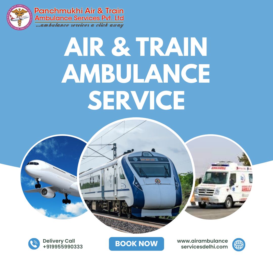 Easily Take the Panchmukhi Better Air Ambulance in Ranchi with Doctor