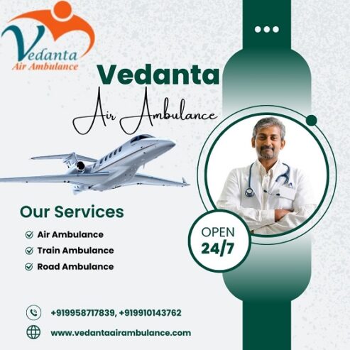 Vedanta Air Ambulance Service in Ranchi Aims at Being the Protector of Lives Amidst Medical Emergencies