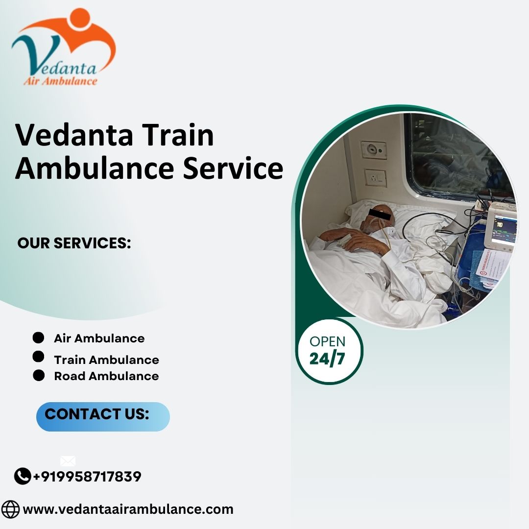 Vedanta Train Ambulance in Ranchi is Available all over India