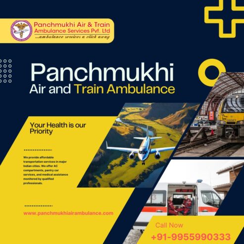 Use World Class Air Ambulance by Panchmukhi in Delhi with Medical System