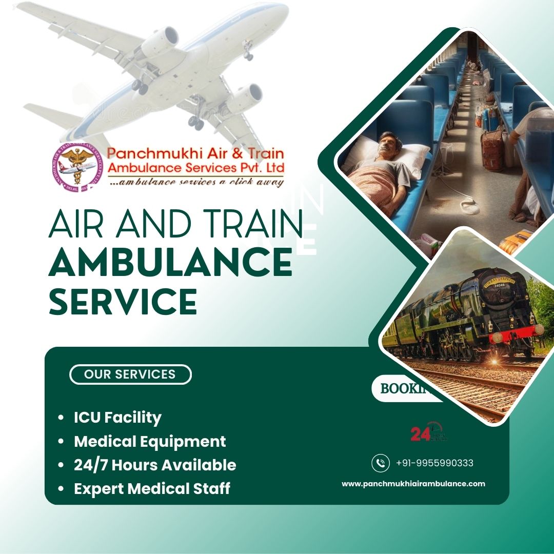 Hire an Air Ambulance from Bangalore with an Advanced Care Unit by Panchmukhi