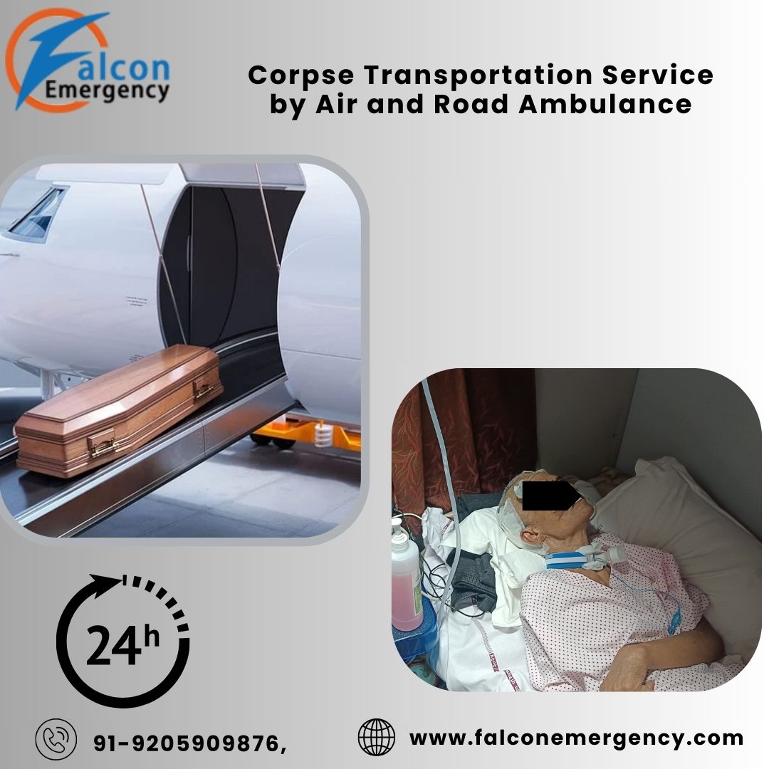 FALC Emergency Dead Body Ambulance provides Quick Service at the Time of Emergency in Varanasi