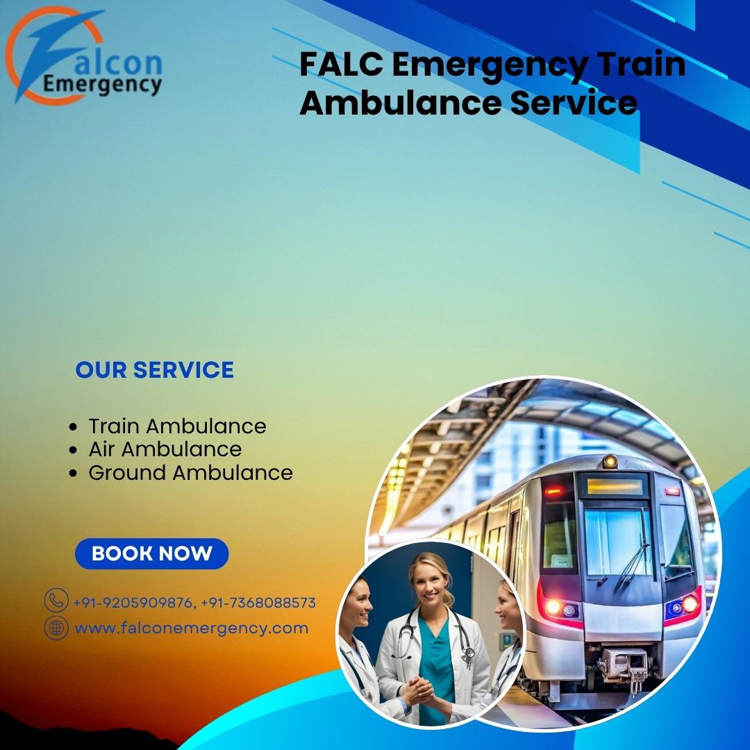 FALC Emergency Offers a Transit Made for Unwell Patients in Raipur in a Train Ambulance