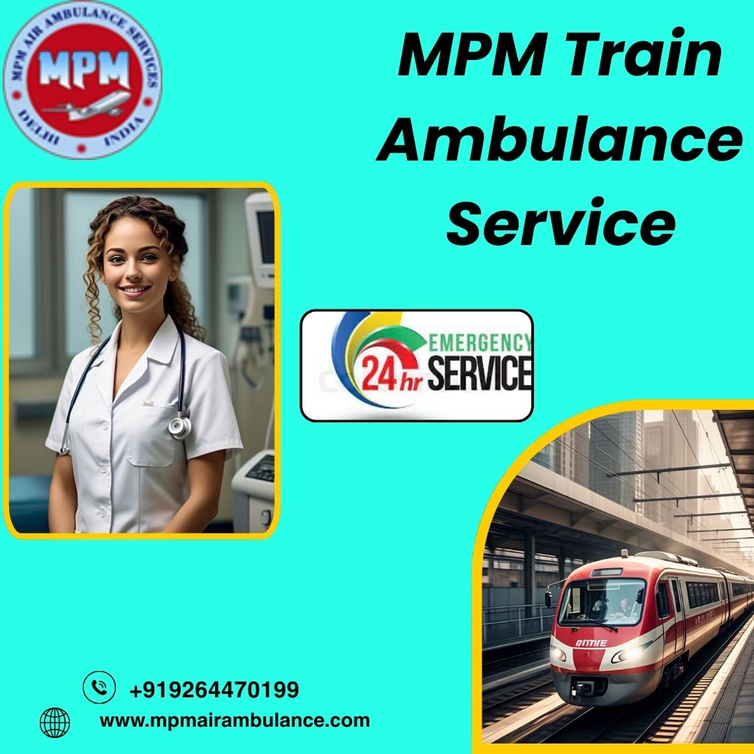 MPM Train is the Economically Priced Train Ambulance service in Indore