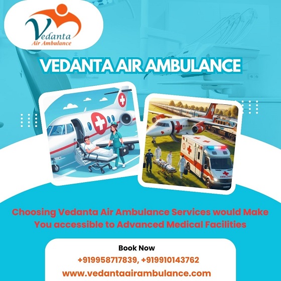 Get Vedanta Air Ambulance Service in Bhopal for Fantastic Patient Reallocation Service