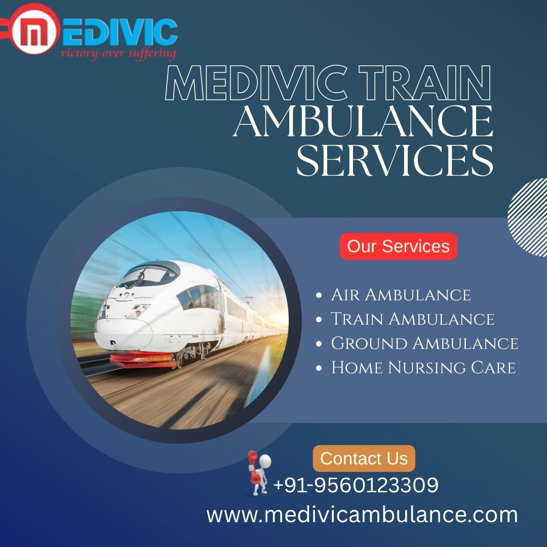Medivic Offers Smart Transit Control In Patna In A Train Ambulance