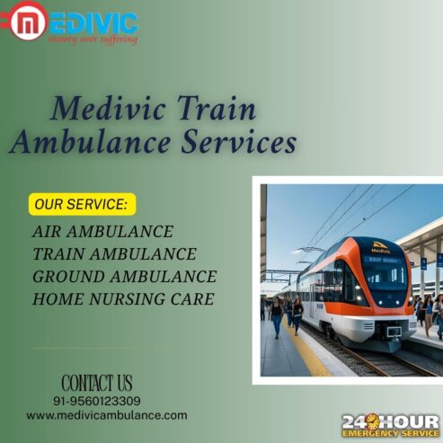 Medivic Reduces Patient Transit Fear in Patna with its Train Ambulance