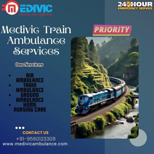 Medivic Is Categorizing All The Important Transit Situations In Guwahati In Its Train Ambulance