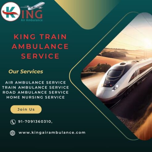 Choose the fast King Train Ambulance Service in Allahabad to Proper Medical Facilities