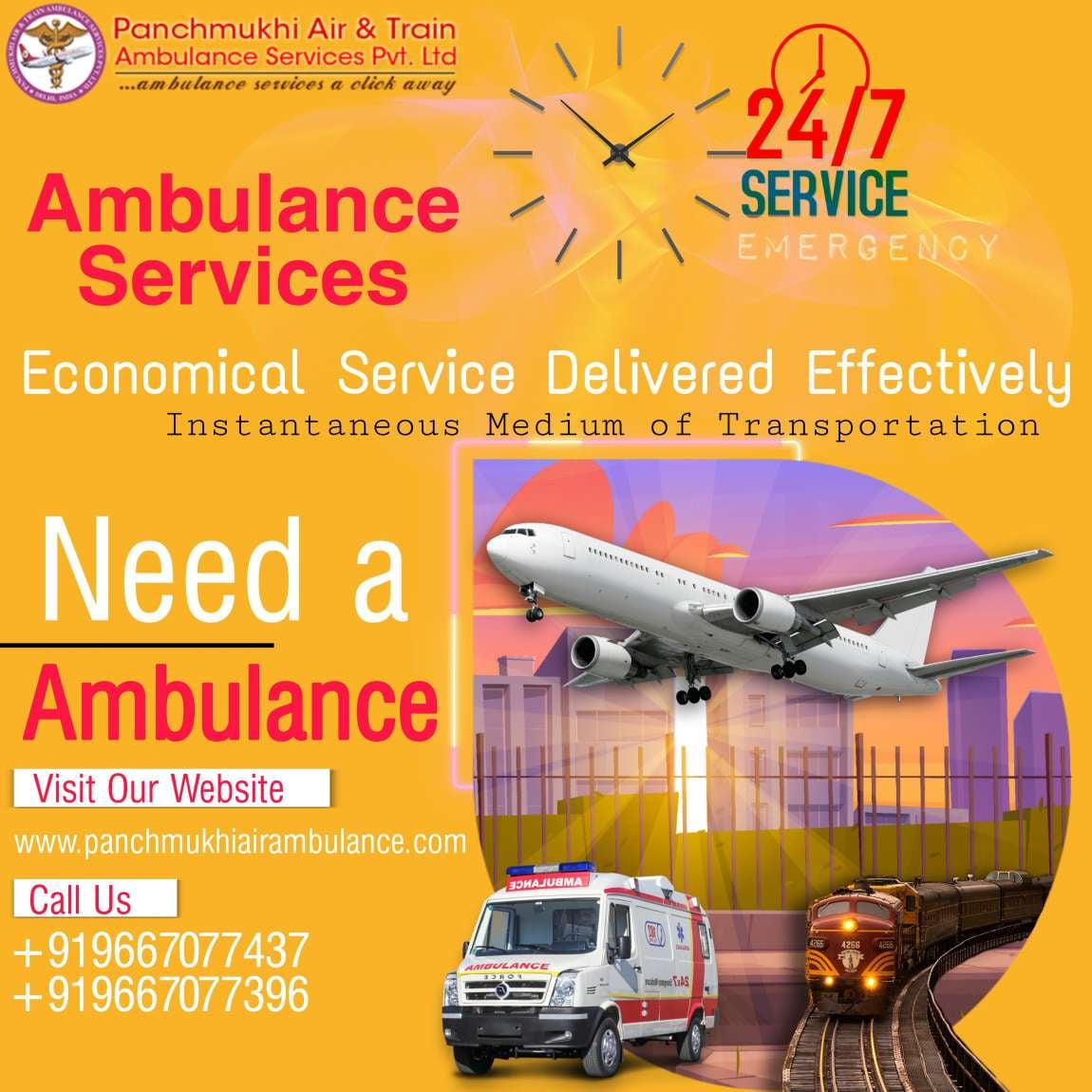 Use Now Panchmukhi, the Finest Air Ambulance from Bangalore for Quick Medical Evacuation