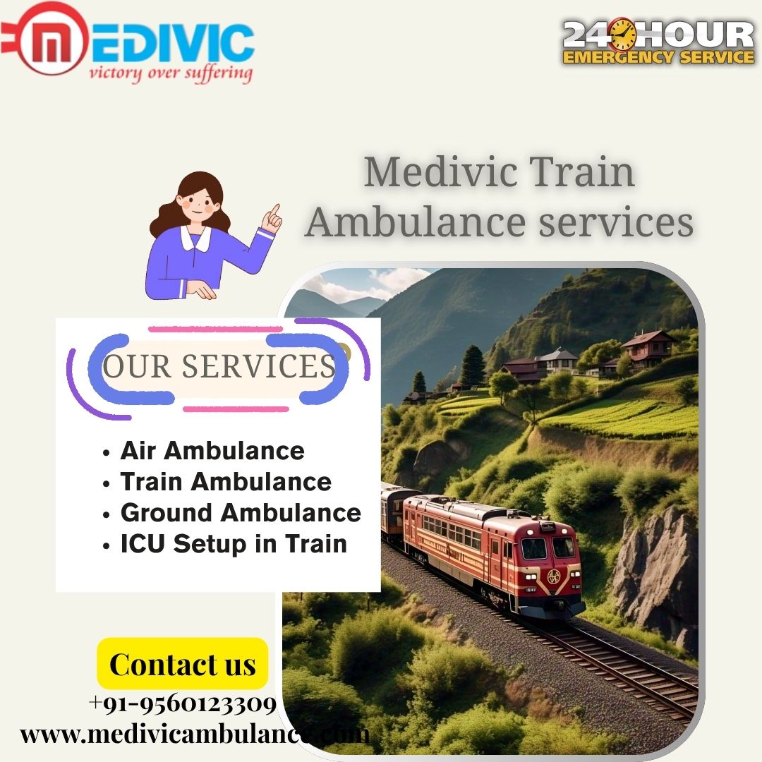 Medivic Doesn’t Leave Steps Hanging in Ranchi with its Train Ambulance