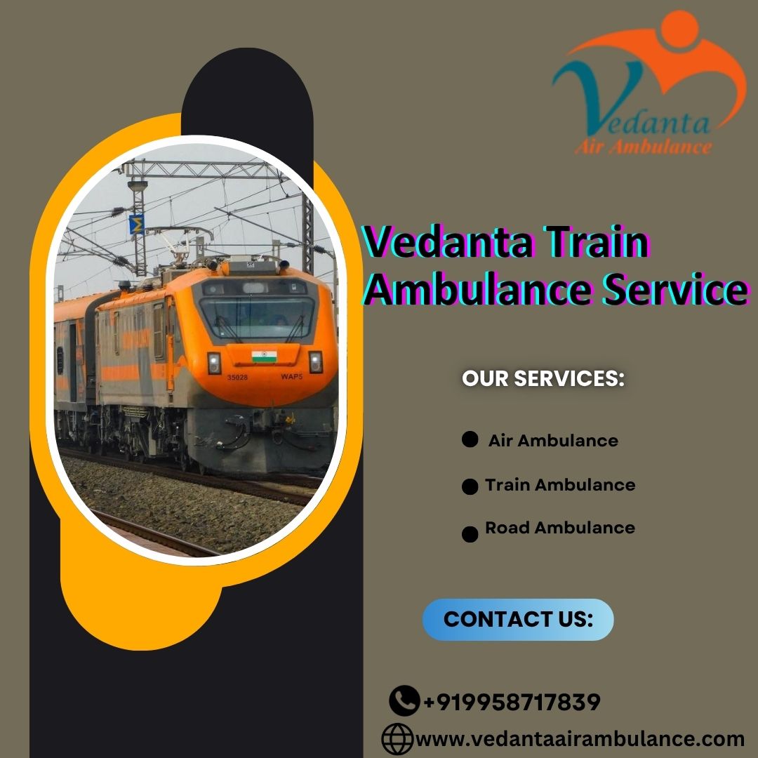 In Ranchi, Vedanta begins transit quickly and stays steady in a train ambulance