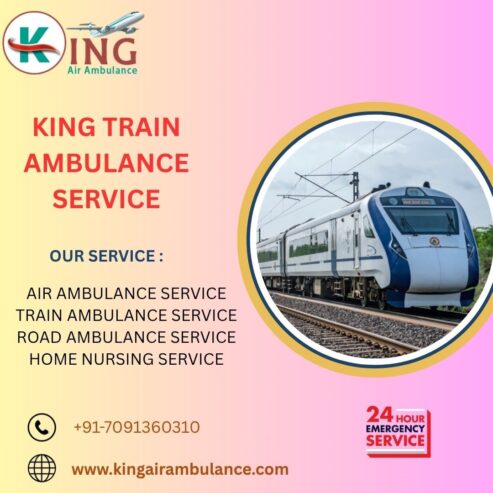 Select King Train Ambulance Service in Jabalpur for Top-Notch Service during travel
