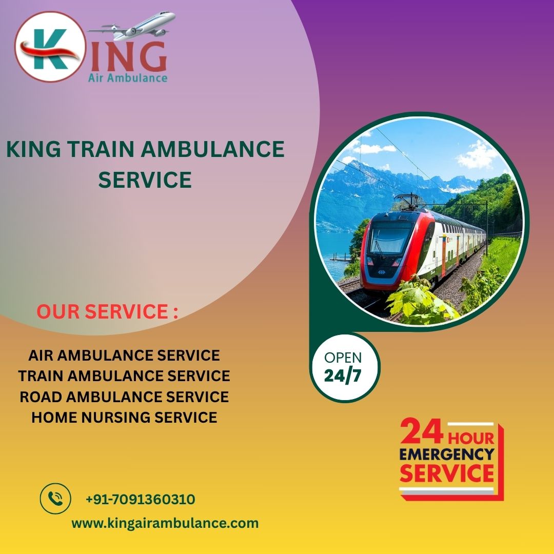King Keeps Whole Patients needs care during Transfer in its Train Ambulance in Bangalore