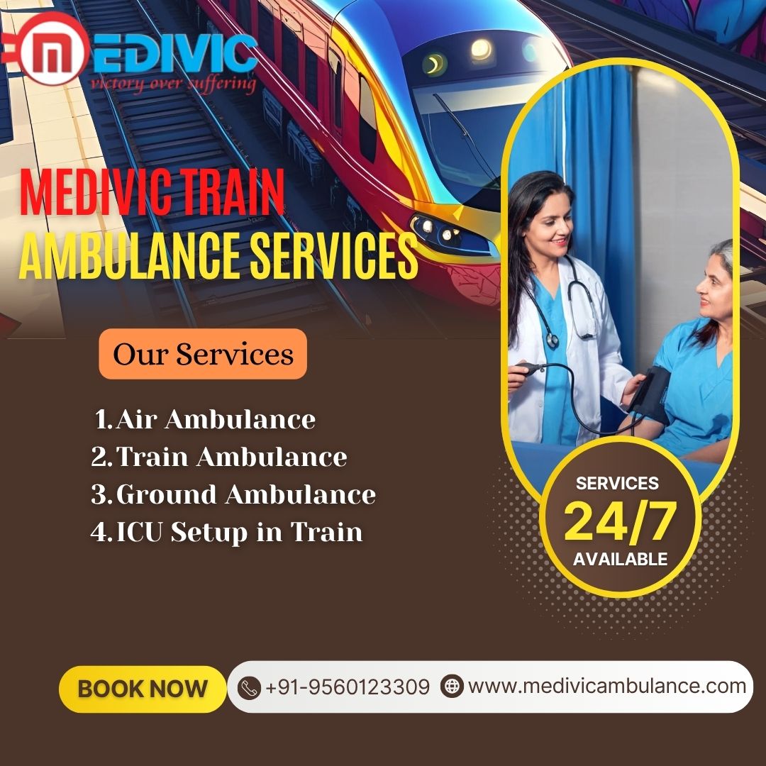 Keeps Updated About Everything During The Transfer By Medivic Train Ambulance In Ranchi