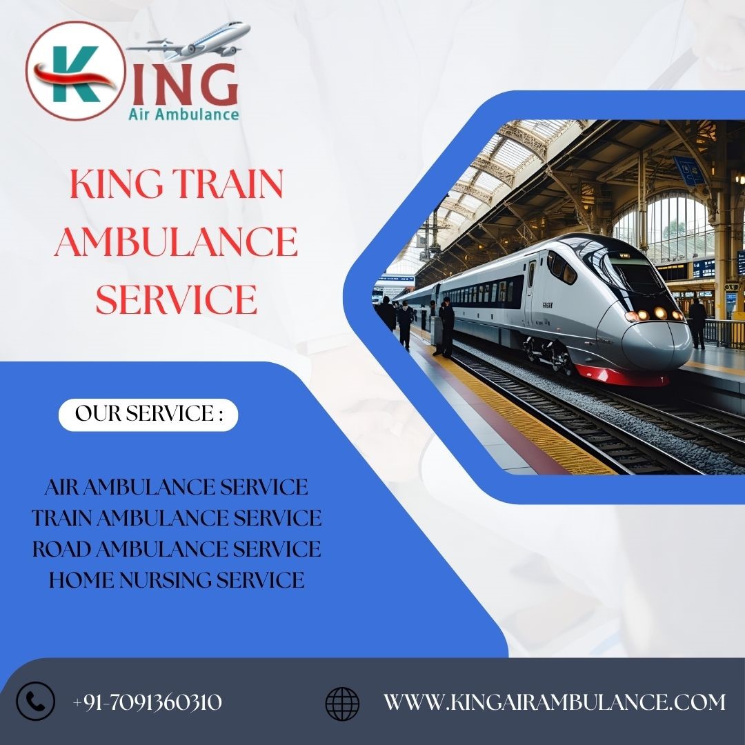 King Offers Gentle Transit with Monitored Steps in Indore in its Train Ambulance