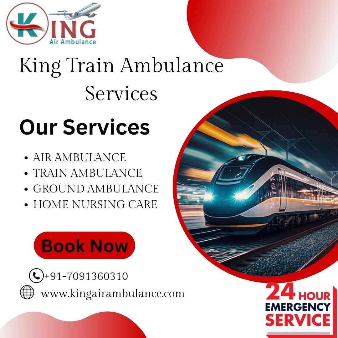 Get punctual patient shifting by King Train Ambulance in Gorakhpur