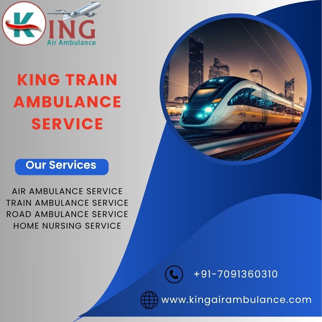 Proper medical backing is handed by King Train Ambulance in Jabalpur