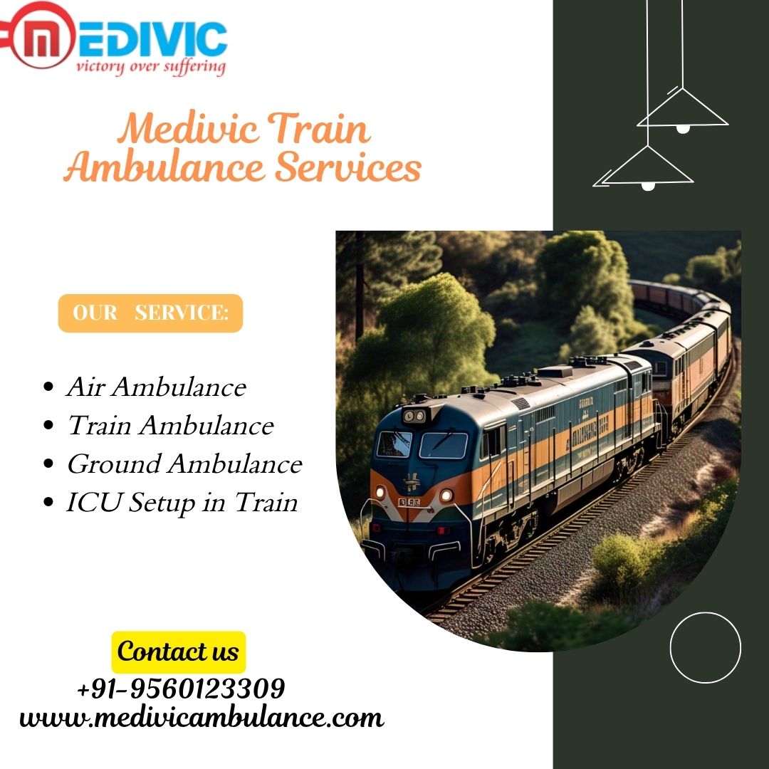 Medivic Even Comes Under Short Notice in Guwahati in its Train Ambulance