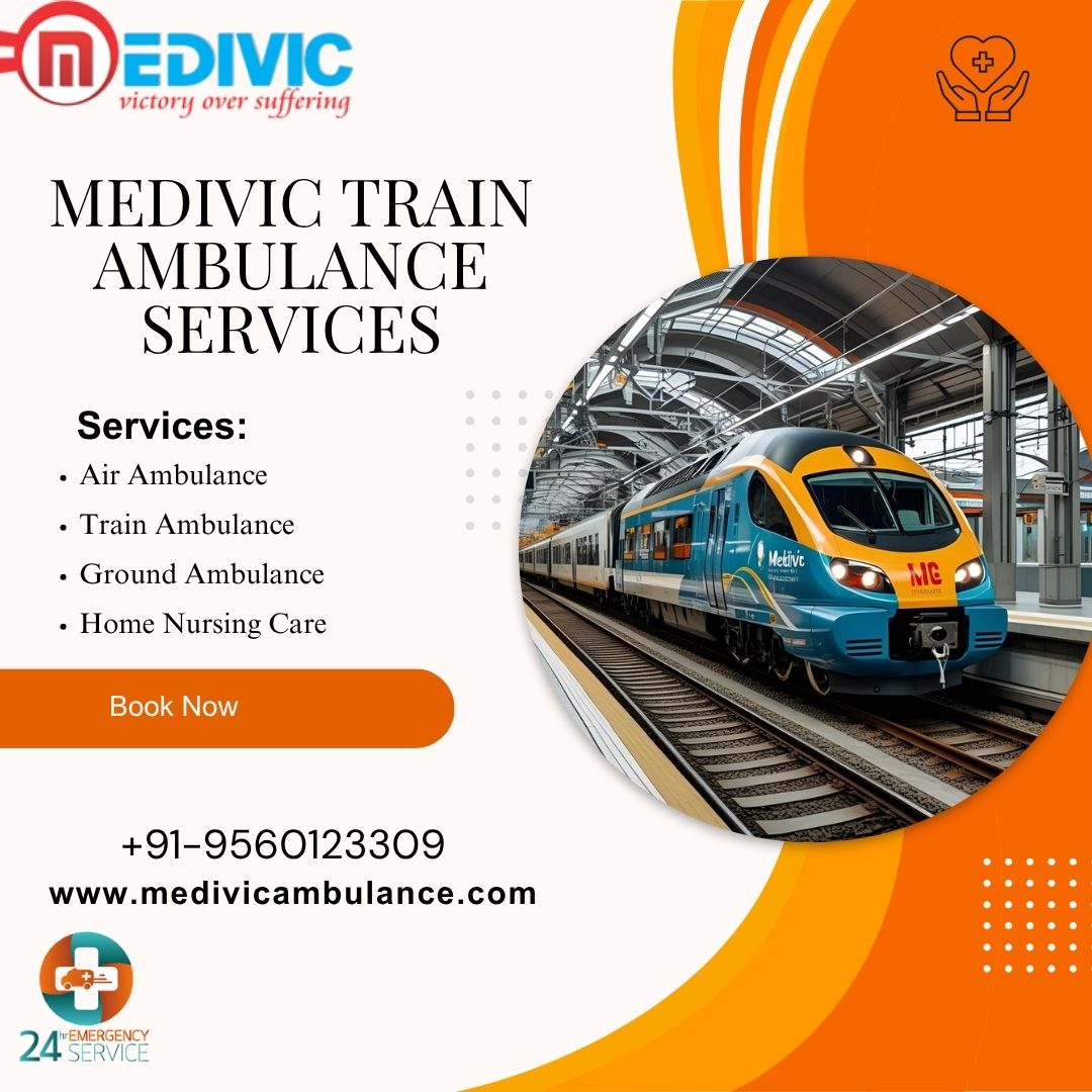 Medivic Offers Transit Without Creating More Stress in Ranchi with its Train Ambulance