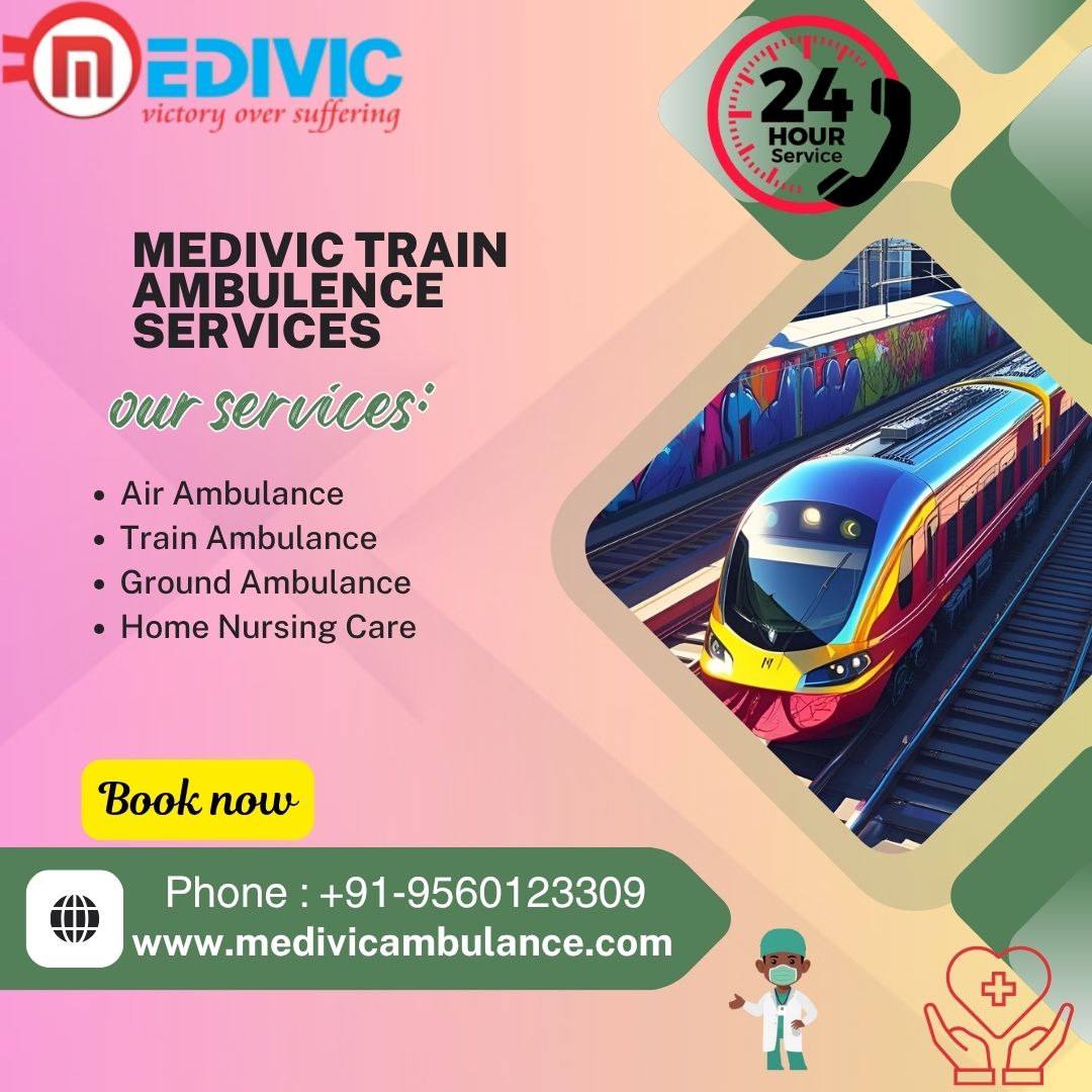 Medivic aviation Handles Transit in an Easy-to-Follow Way in a Patna Train Ambulance