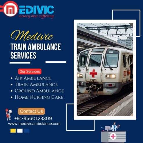 Medivic Offers Proficient Transit Management In Guwahati In Its Train Ambulance