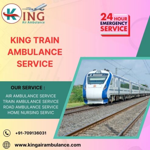 King always ensures that patients are transported to the hospital very safely and quickly in Ranchi