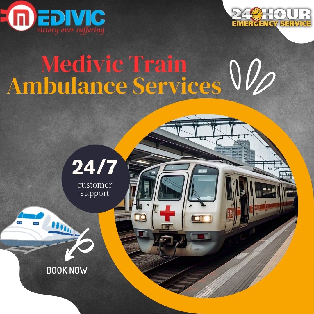 Medivic Train Ambulance Services in Kolkata to use Intensive Care Unit during trips