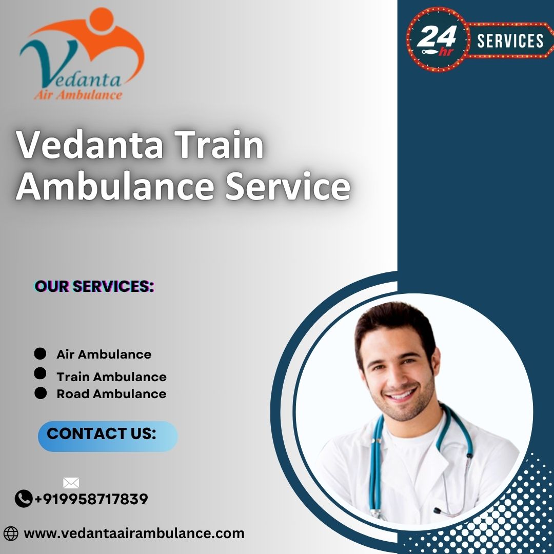 Vedanta makes sure they do all the essential travel steps in a train ambulance in Kolkata
