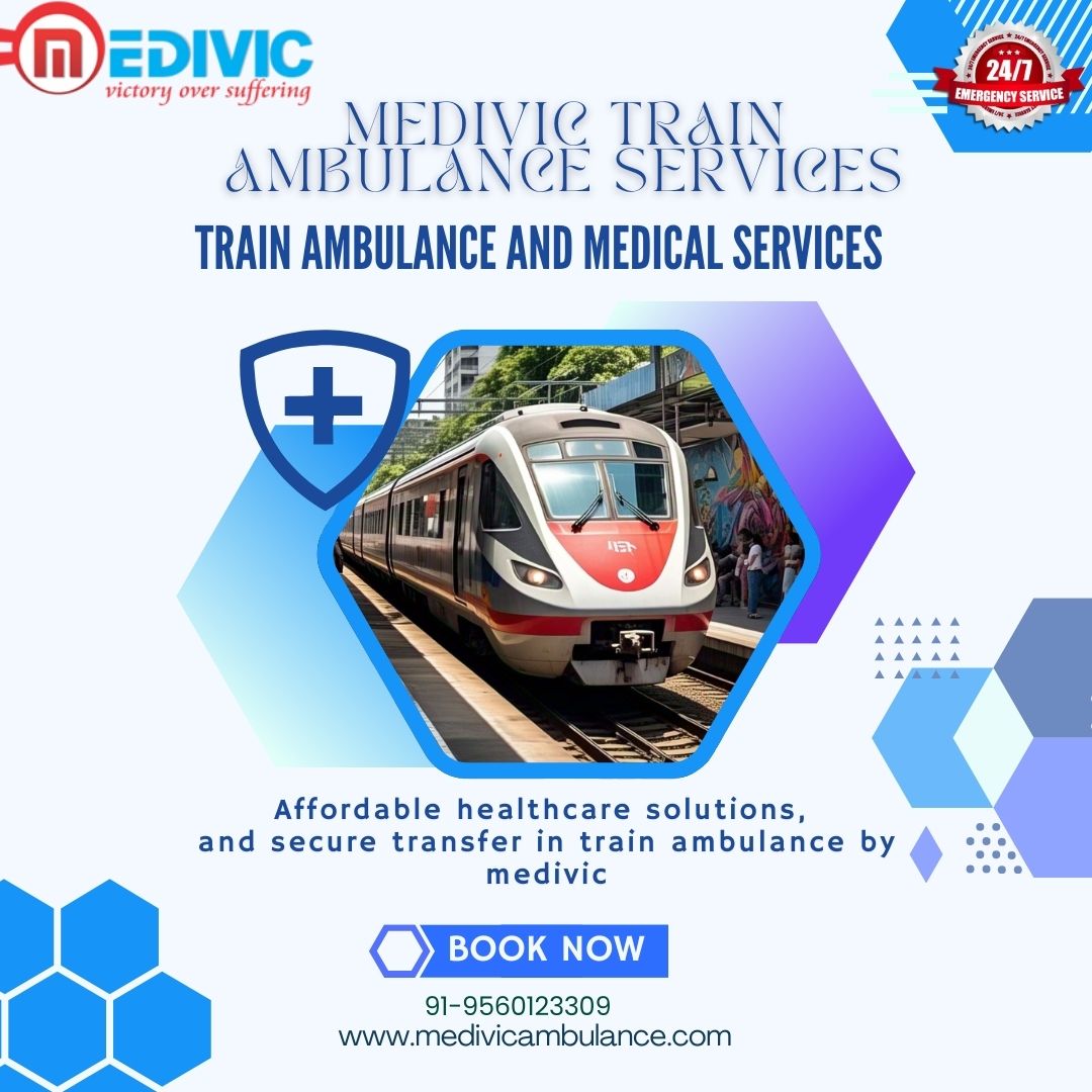 Medivic Takes Super Translocation In Any Concern Patients With Its Train Ambulance In Kolkata