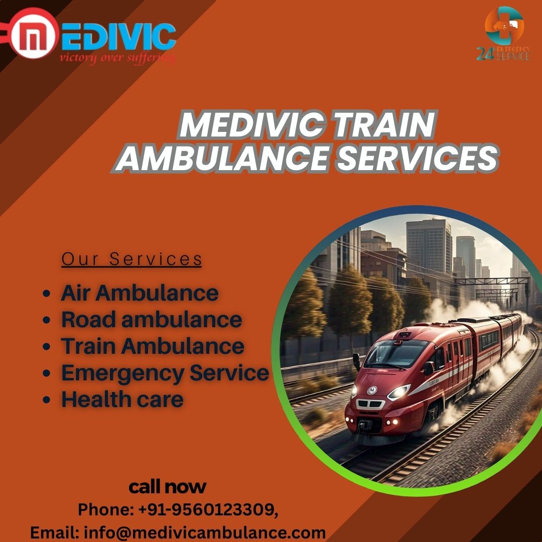 Medivic Avoids Making the Transit Too Intricate in Guwahati in its Train Ambulance