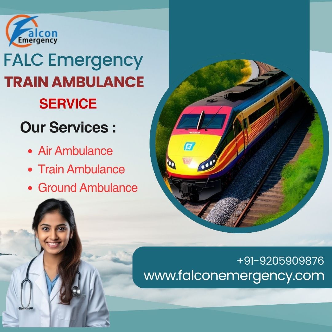 The FALC Emergency team oversees all transportation in Nagpur with its ambulance train