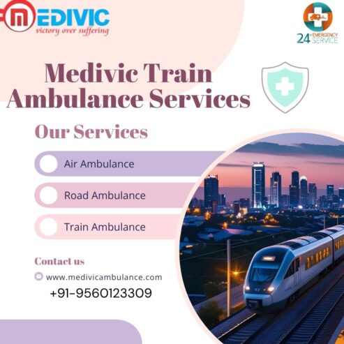 Highly Predictable Medivic Train Ambulance In Guwahati Provide Reliable Medical Care