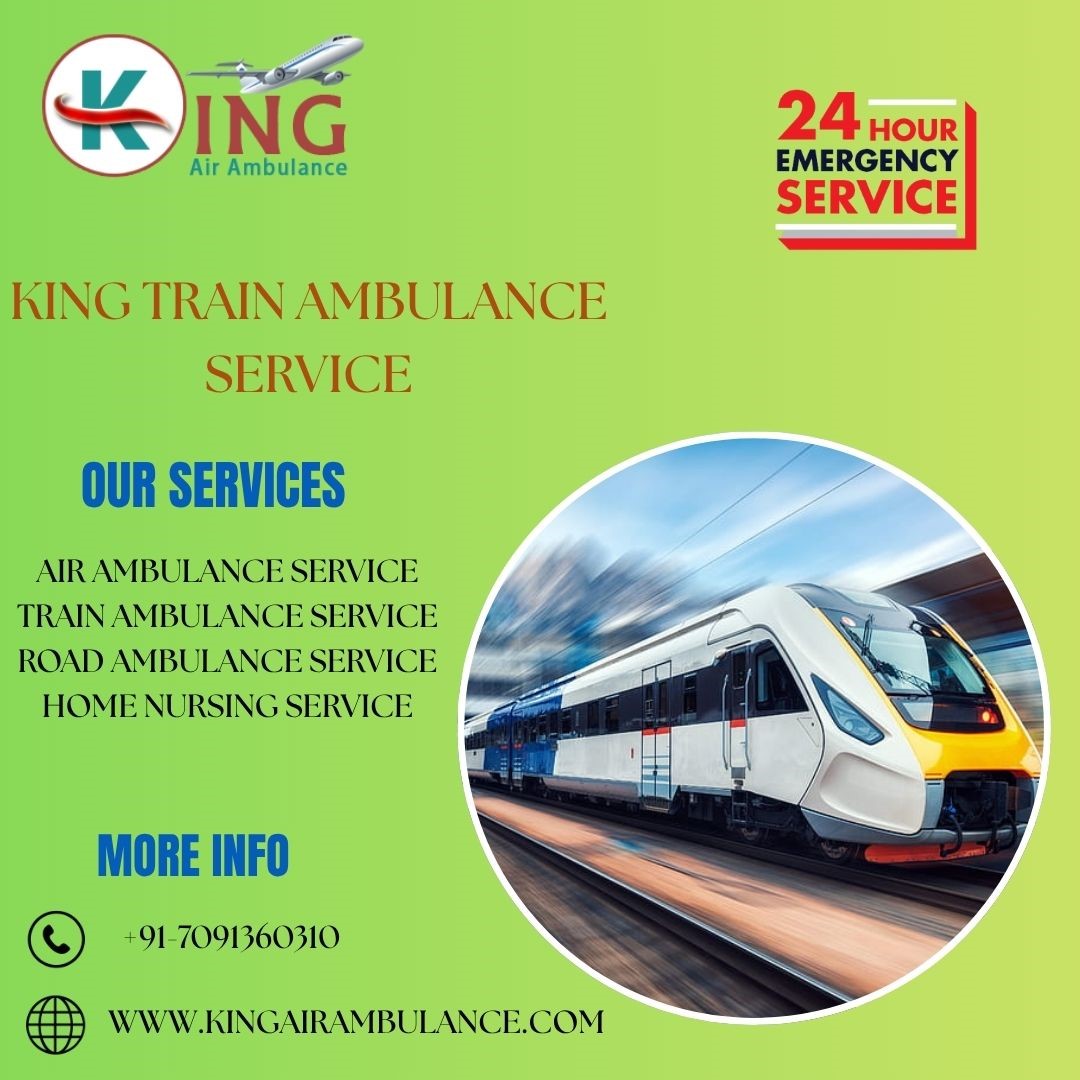 King Train Ambulance in Allahabad makes your journey easier by transferring your patient safely and easily