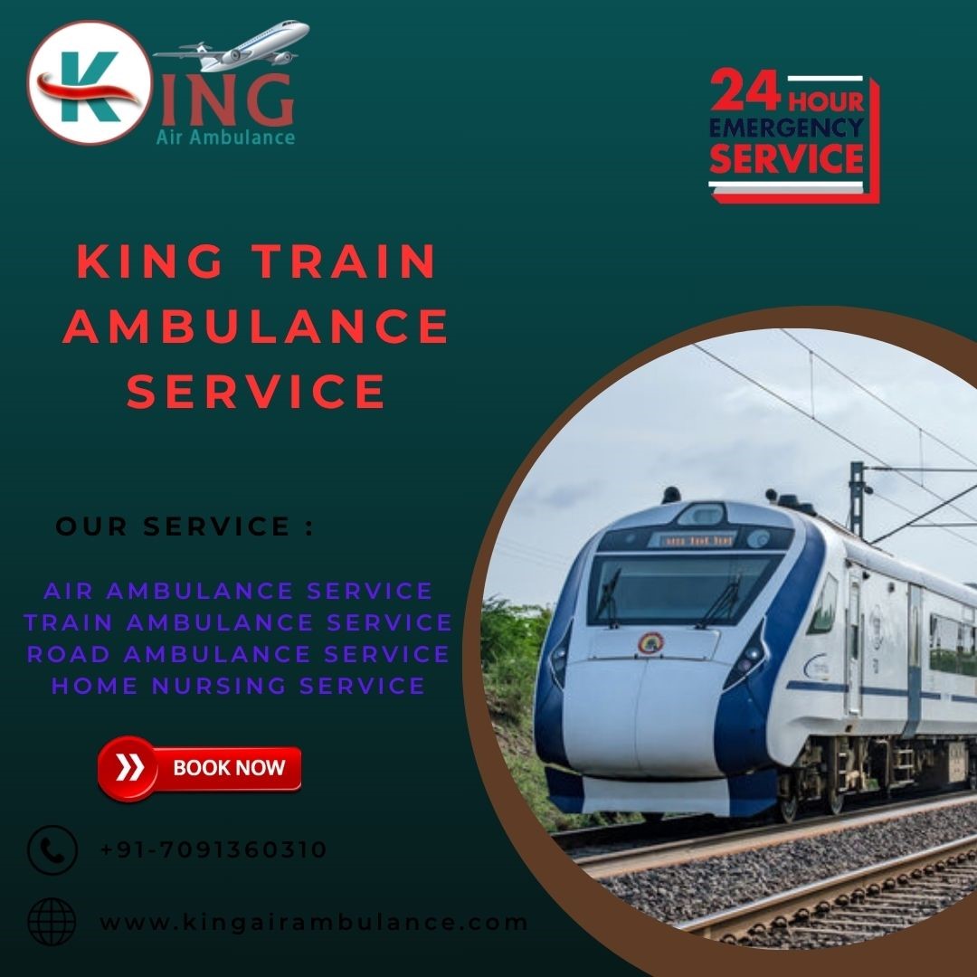 Use King, a Top-Level Train Ambulance from Indore with Medical Features at a Nominal Fare