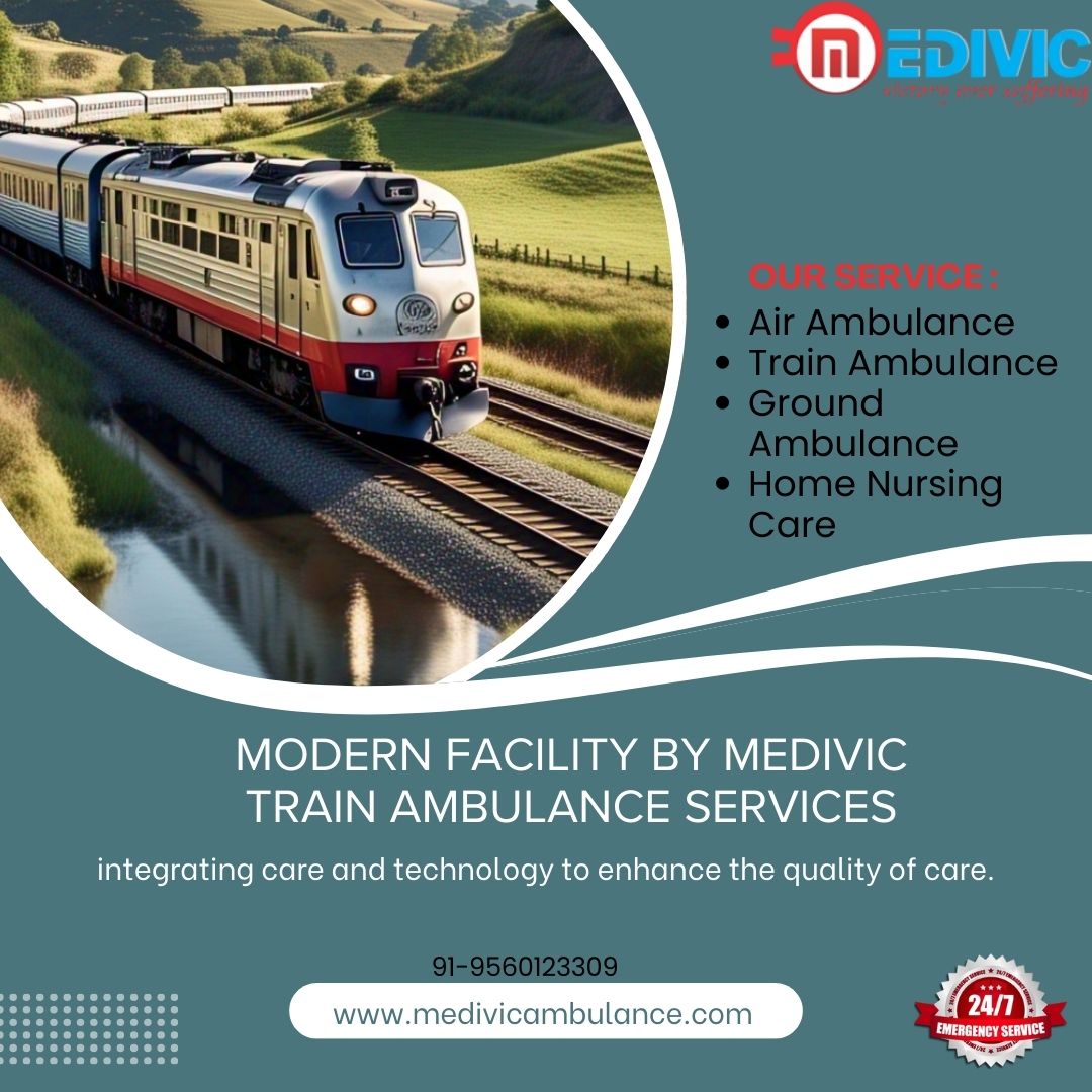 Book Medivic Train Ambulance to Rescue Transient and Critical Patients in Bangalore