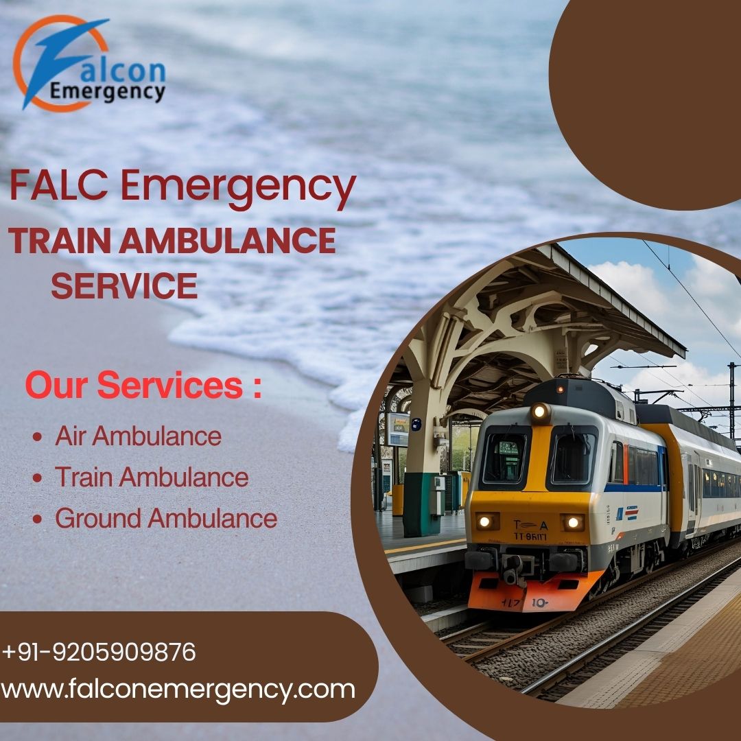 FALC Emergency provides expertly managed transport services in Dibrugarh with its ambulance train