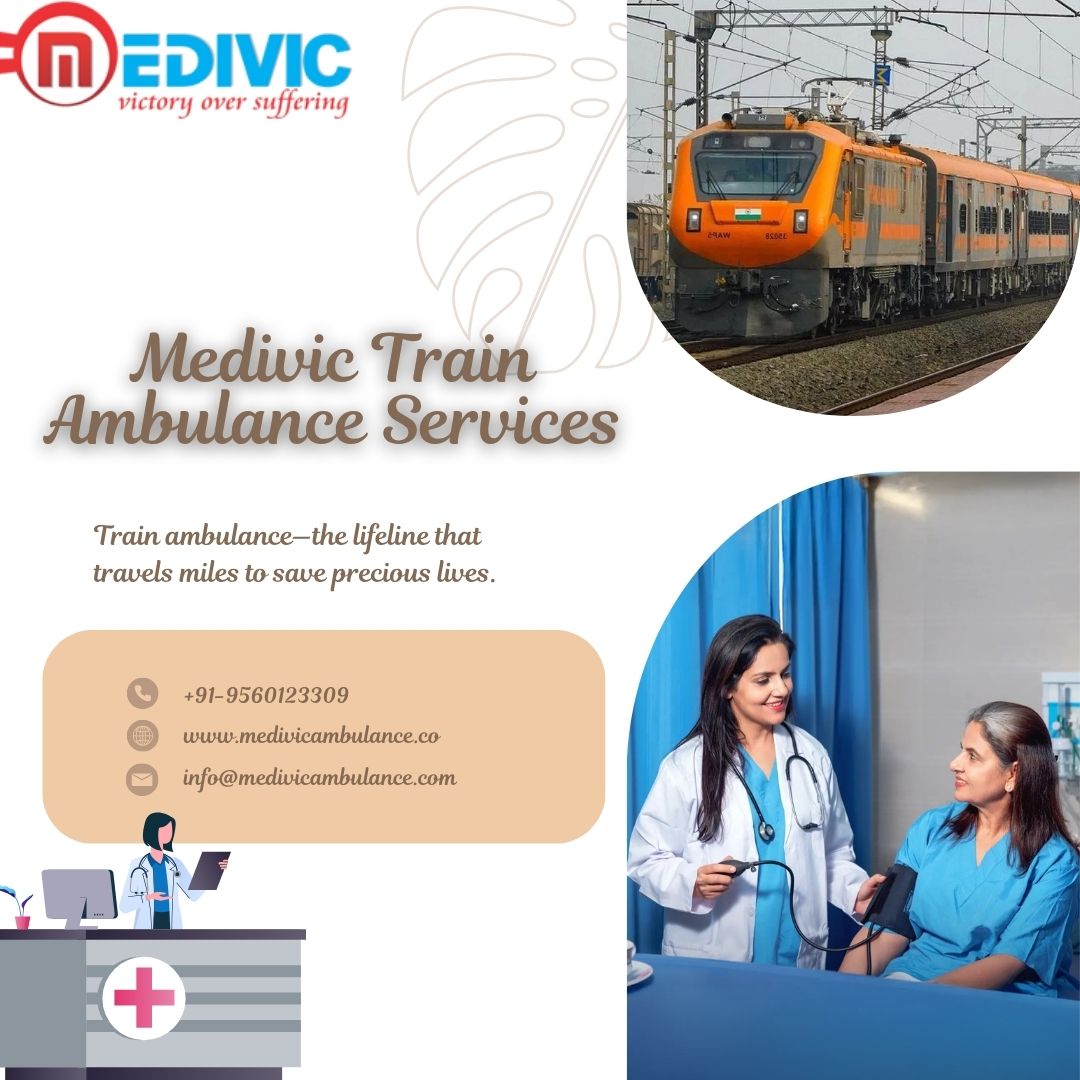 Medivic Provides Advanced Care on Every Trip in Its Train Ambulance In Bangalore