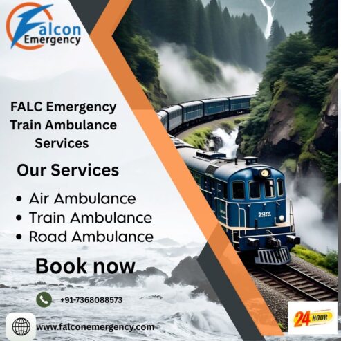FALC Emergency offers delicate care to vulnerable patients in Lucknow in a train ambulance