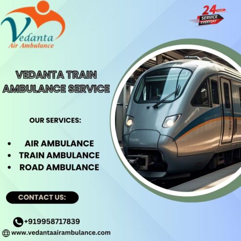 In a train ambulance in Kolkata, Vedanta begins its journey swiftly and stays steady