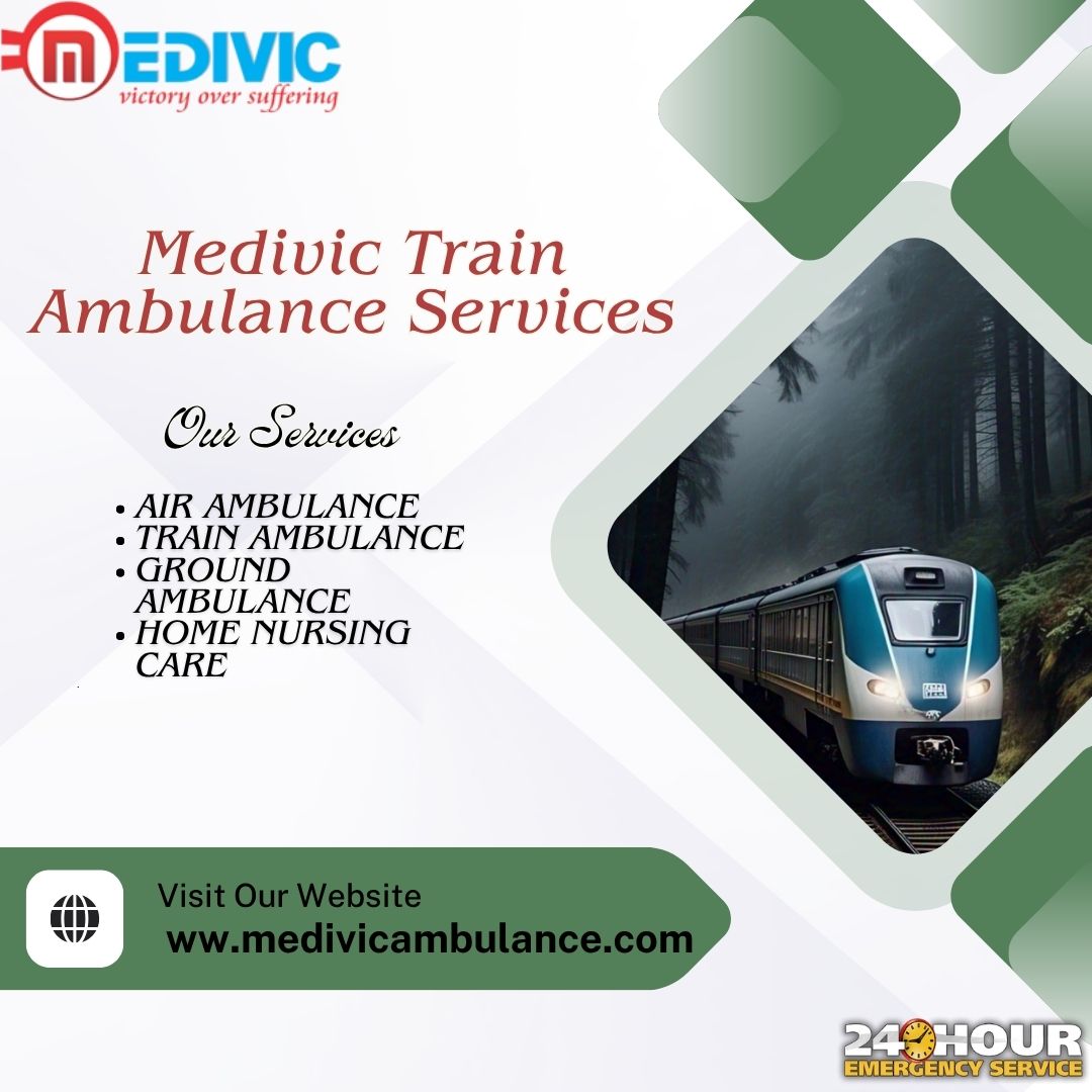Medivic Offers Responsive Transit in Kolkata in a Train Ambulance