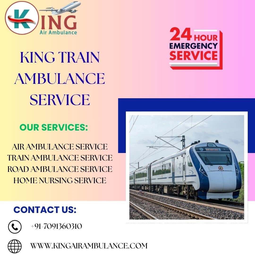 King Train Ambulance in Nagpur moves with caution and take care of every step