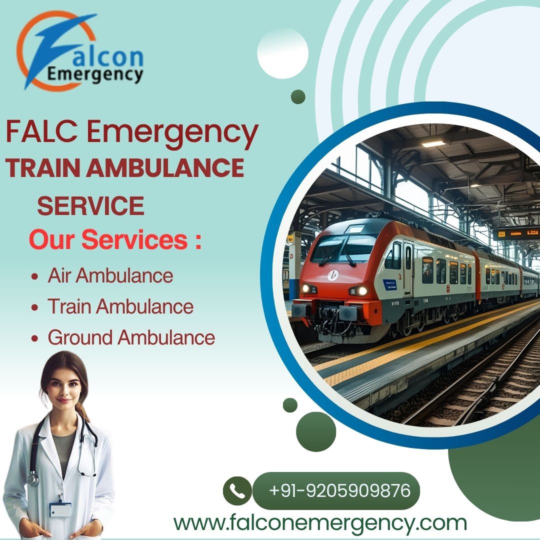 FALC Emergency Crew Scrutinizes Entire Transit in Lucknow in its Train Ambulance