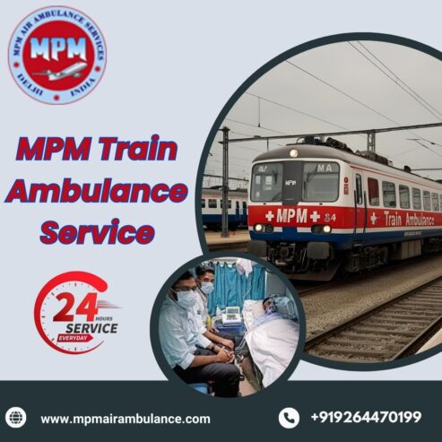 You can entrust MPM to transport a patient in Jabalpur in a Train Ambulance