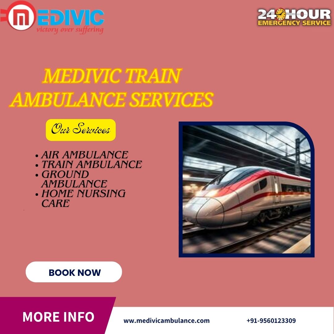 Medivic Ensures You Can Contact Us for Any Doubts in Mumbai in a Train Ambulance