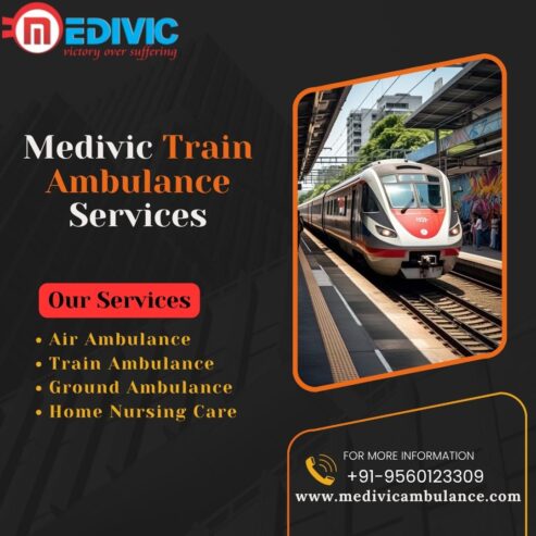 Medivic Makes The Proper Moves To Prevent Issues In A Mumbai Train Ambulance