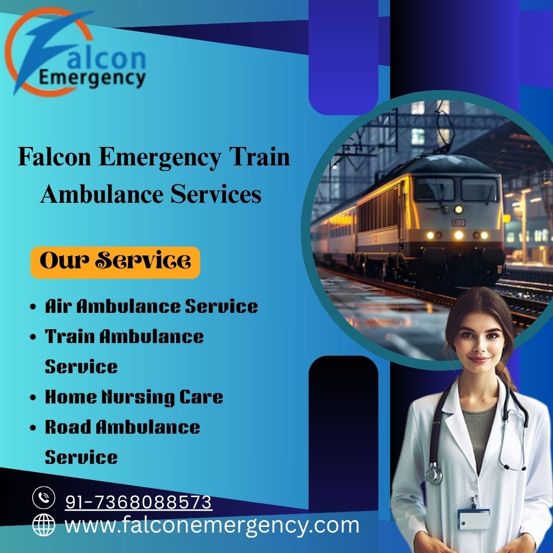FALC Emergency Train Ambulance: Make Sure Your Transit in Raipur without Any Difficulties