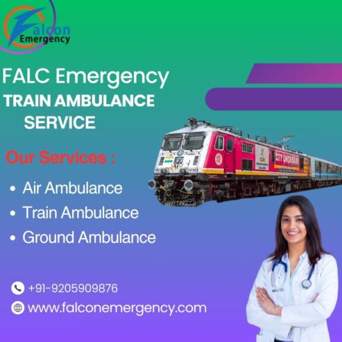 FALC Emergency Train Ambulance Service transports patients with ease in Nagpur