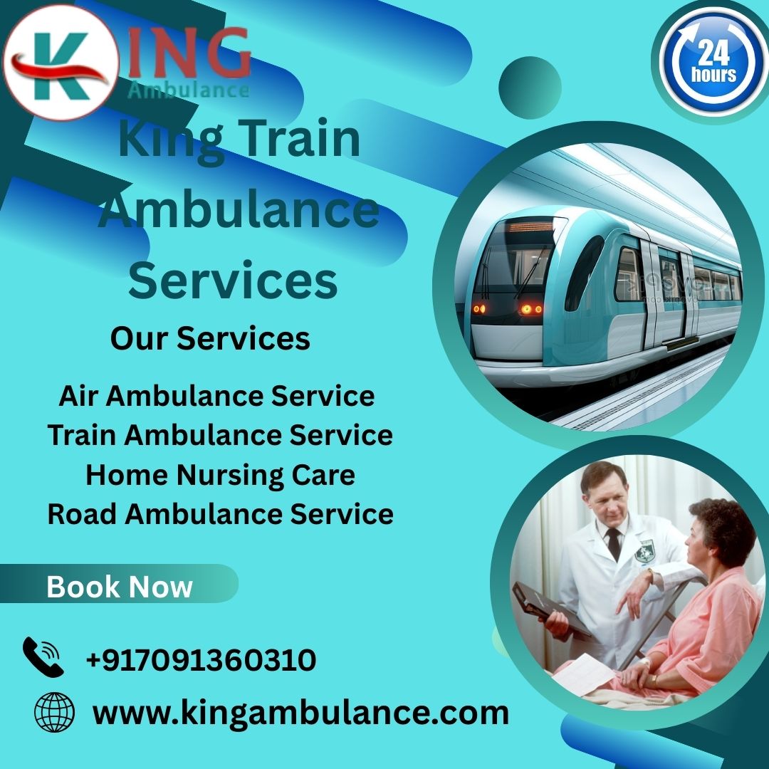 Transfer Patient on Time with King Train Ambulance Services in Jabalpur