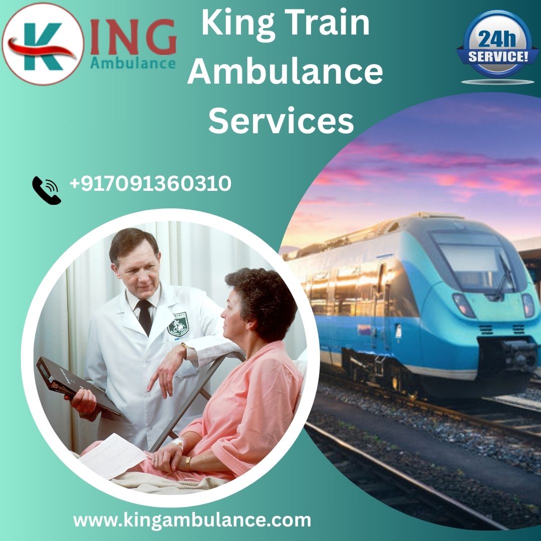 Avail of the best King Train Ambulance in Gorakhpur with Top-class medical team